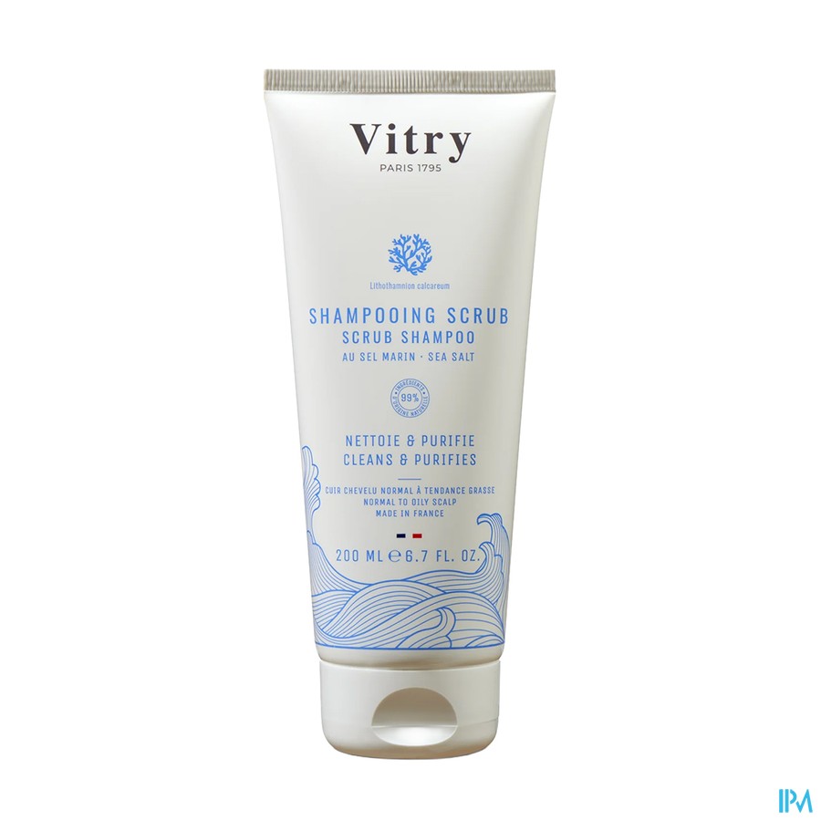 Shampooing Scrub Au Sel Marin 100ml