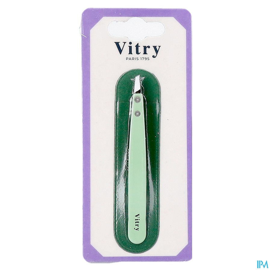 Vitry Epileerpincet Inox Keramische Top Lichtgroen