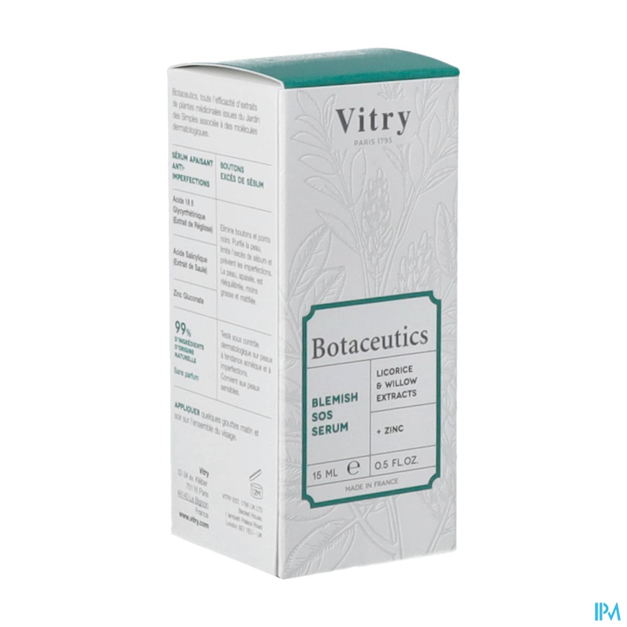 Vitry Serum Sos Boutons 15ml