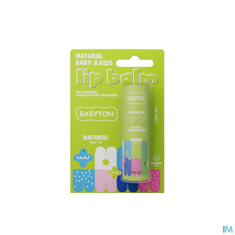 Babyton Natuurlijke Lippenbalsem 5g