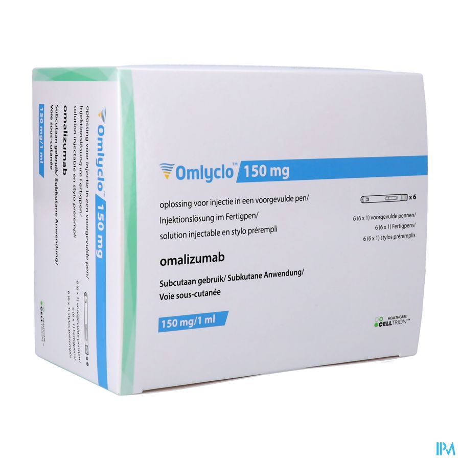 Omlyclo 150mg Opl Inj Voorgevulde Pen 6x1ml
