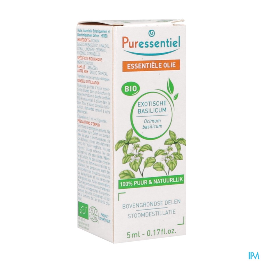 Puressentiel Eo Basilicum Bio Expert 5ml