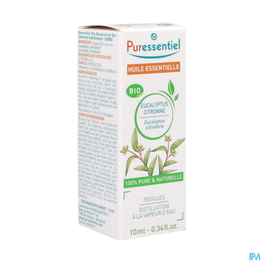 Puressentiel Eo Eucalyptus Citroen Bio 10ml