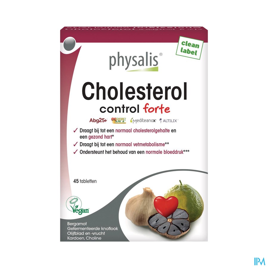 Physalis Cholesterol Control Forte Tabl 45