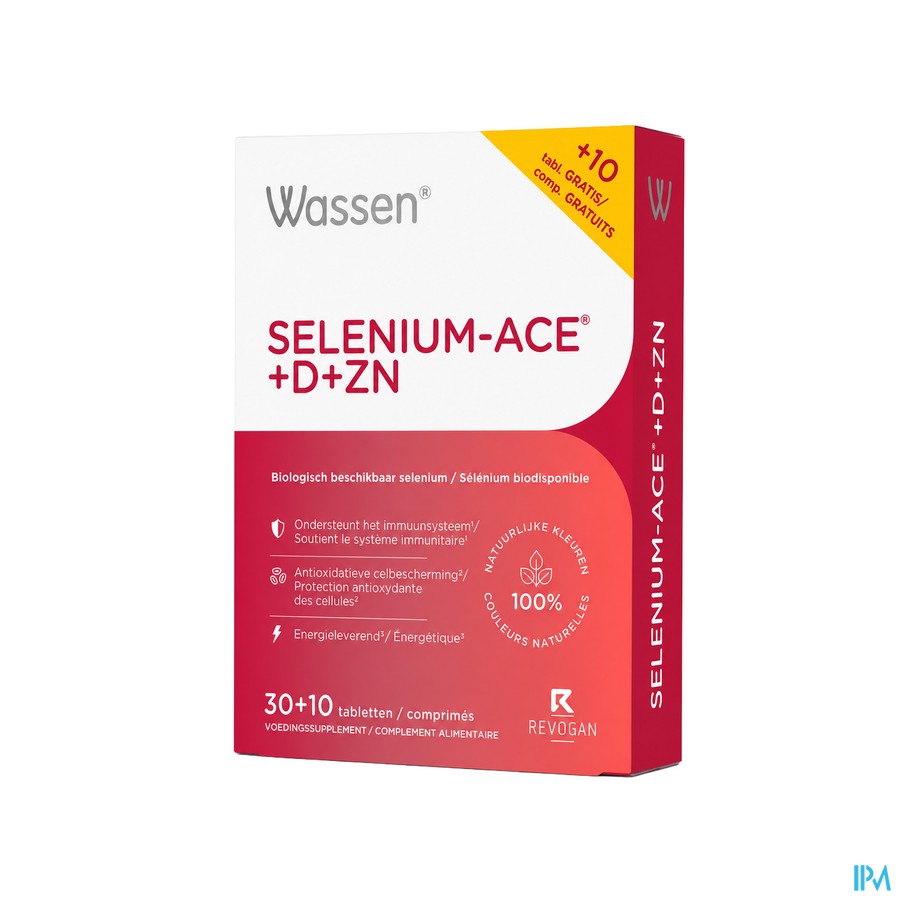 Selenium-ace+d+zn Comp 30 + Comp 10 Gratis Revogan