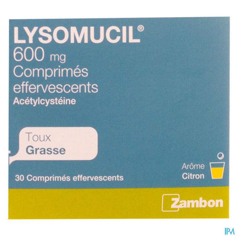Lysomucil 600 Comp Eff 30 X 600mg