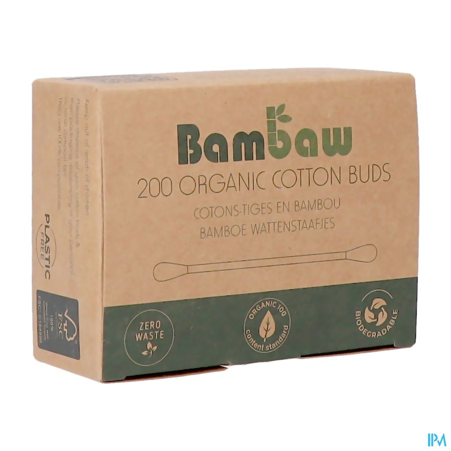 Bambaw Bamboe Wattenstafjes 200