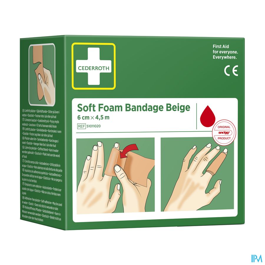 Cederroth Autoadhesive Brun 6cmx4,5m 51011020 Cederroth Autoadhesive Brun 6cmx4,5m 51011020