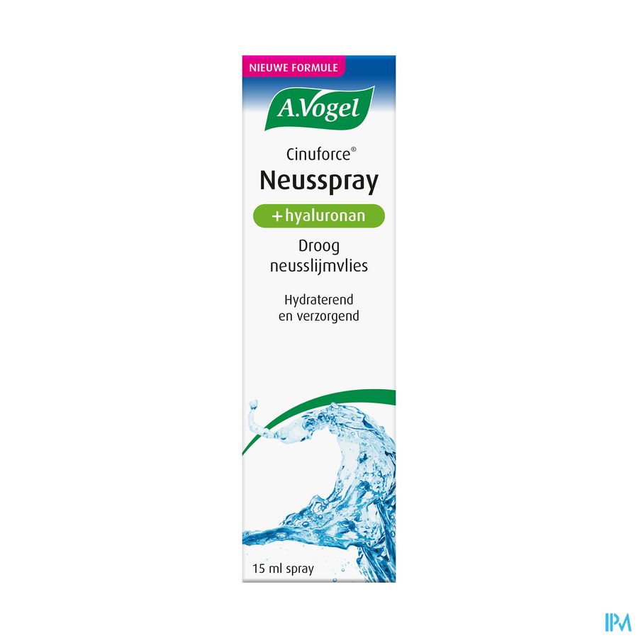 A.vogel Cinuforce Neusspray Droog Neusslijmvl.15ml A.vogel Cinuforce Neusspray Droog Neusslijmvl.15ml