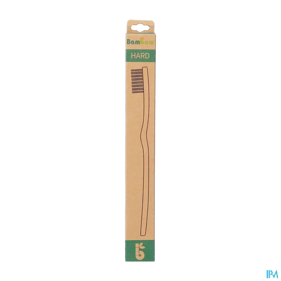 Bambaw Bamboe Tandenborstel Hard 1 Bambaw Bamboe Tandenborstel Hard 1