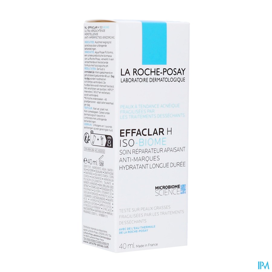 Lrp Effaclar H Isobiome Creme 40ml