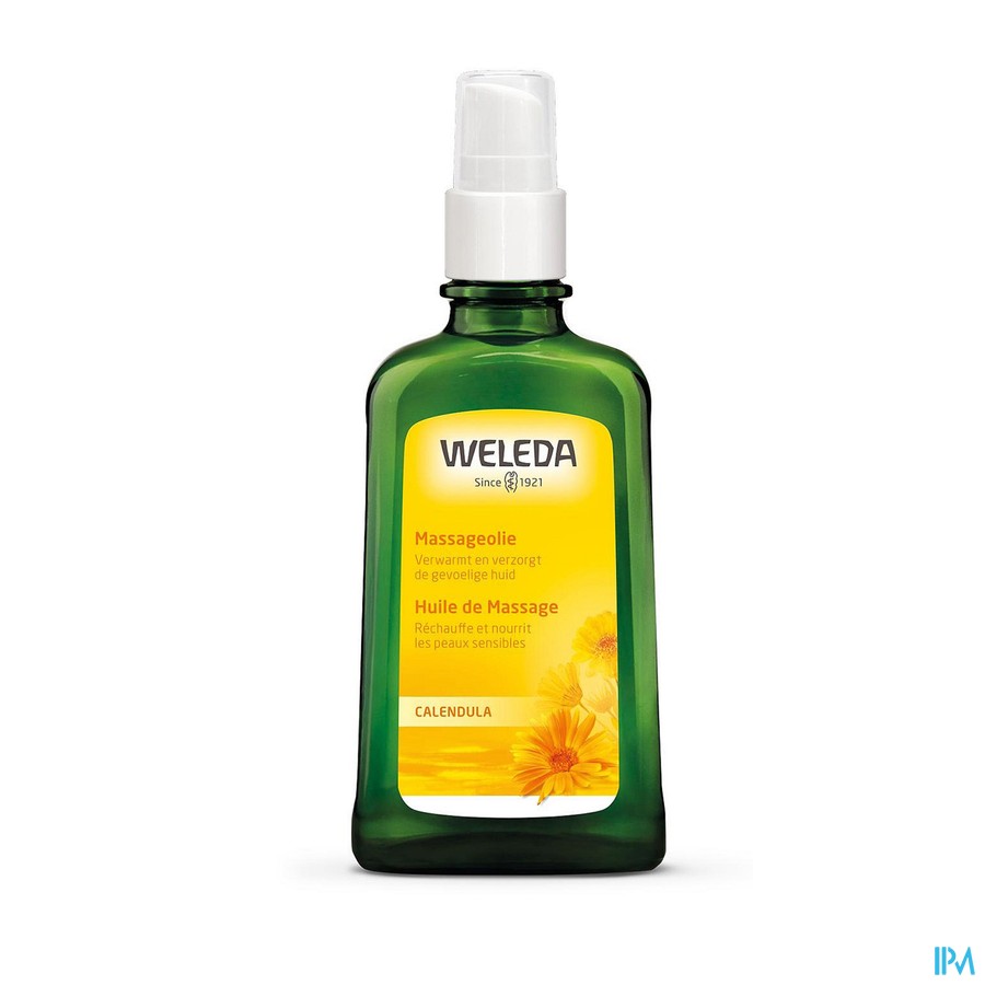 Weleda Massage Olie Calendula Fl 100ml