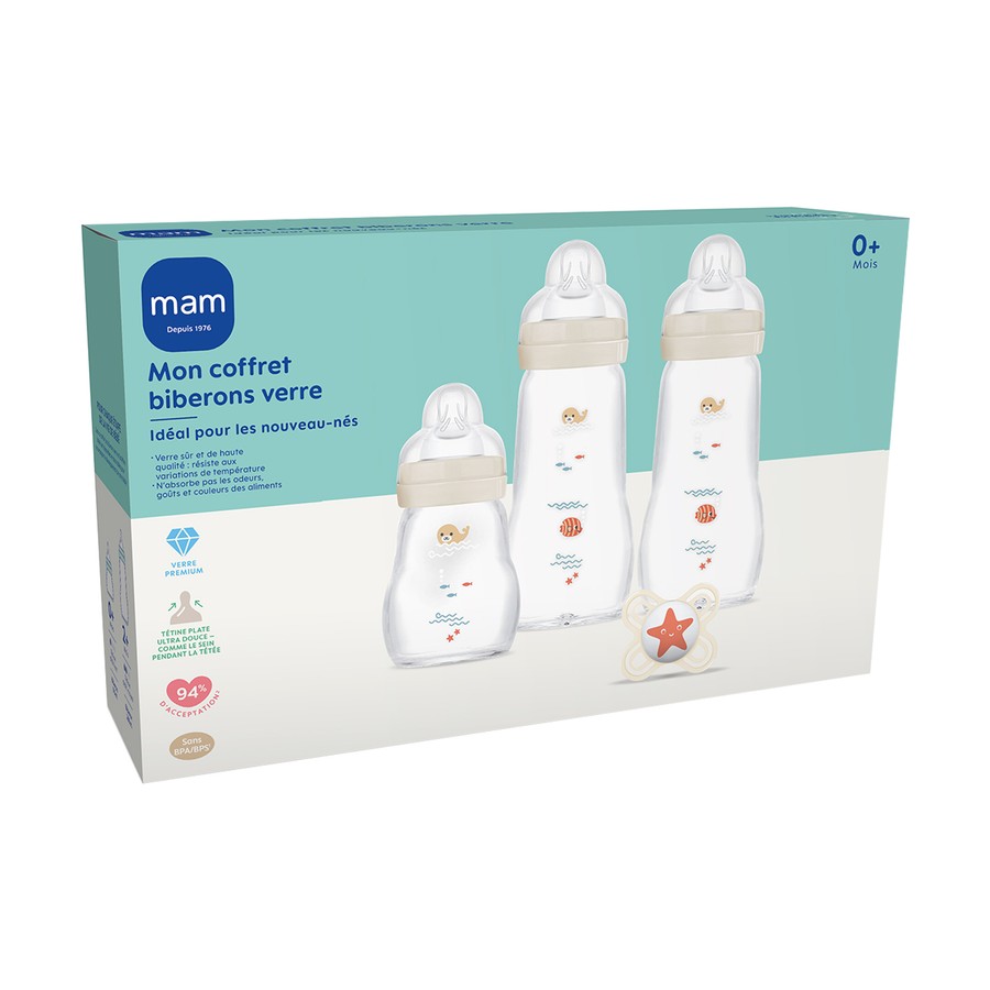 MAM COFF BIB VER 0-6M X3+SUCET