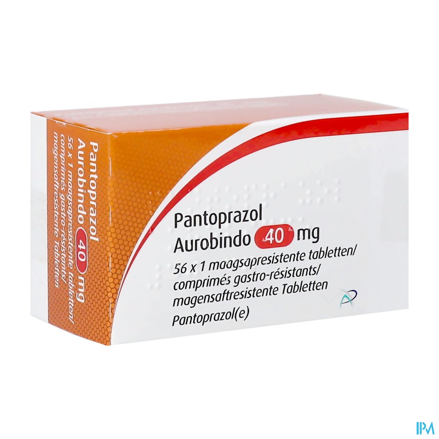 Pantoprazol AB 40mg Tabl Maagsapresistente 56 Ud