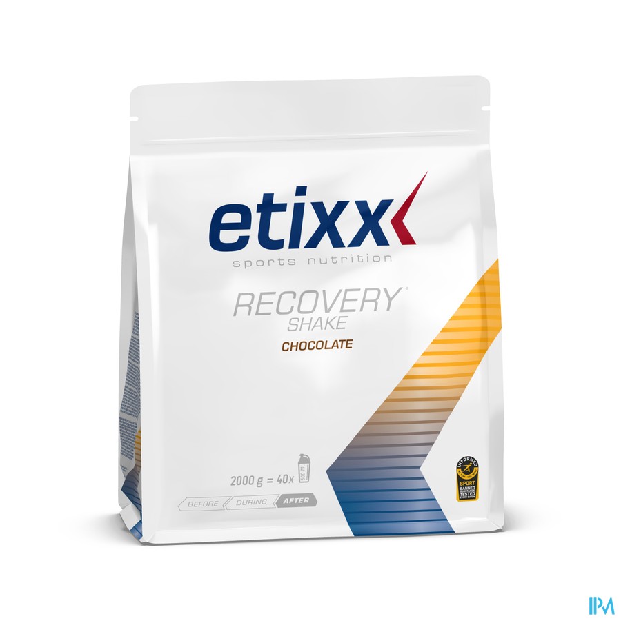 Etixx Recovery Shake Chocolate Pouch 2kg