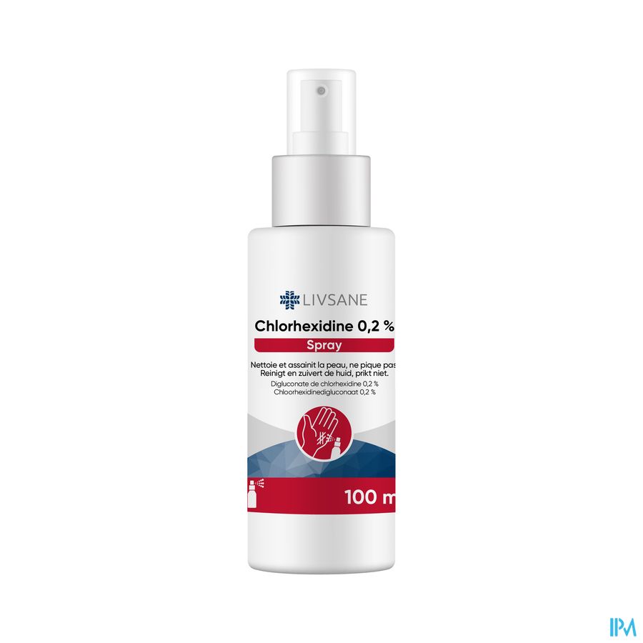 Livsane Chloorhexidine 0,2% Spray 100ml