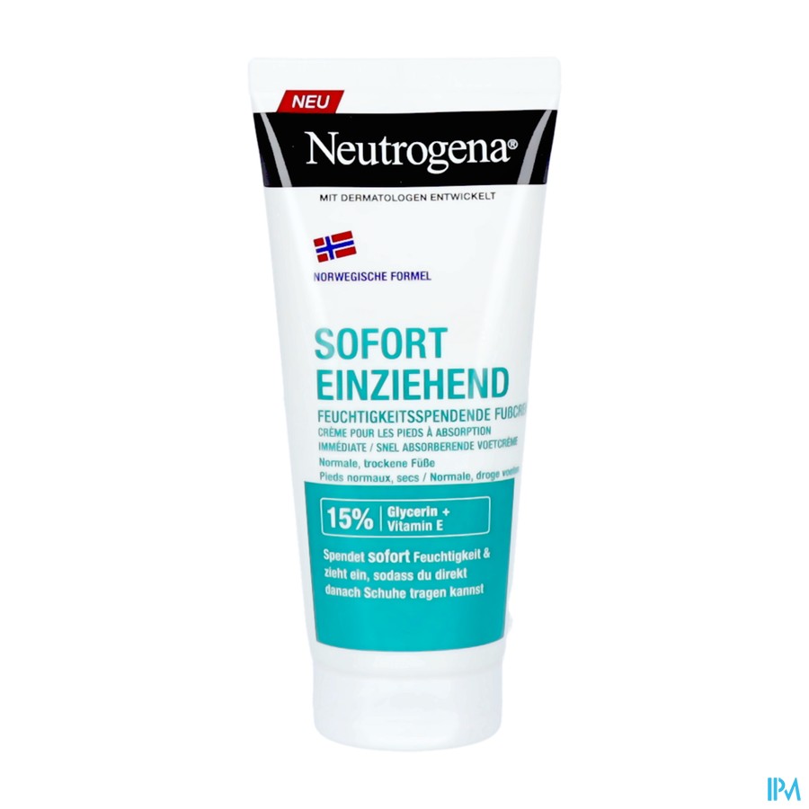Neutrogena N/f Snel Absorberende Voetcreme 100ml