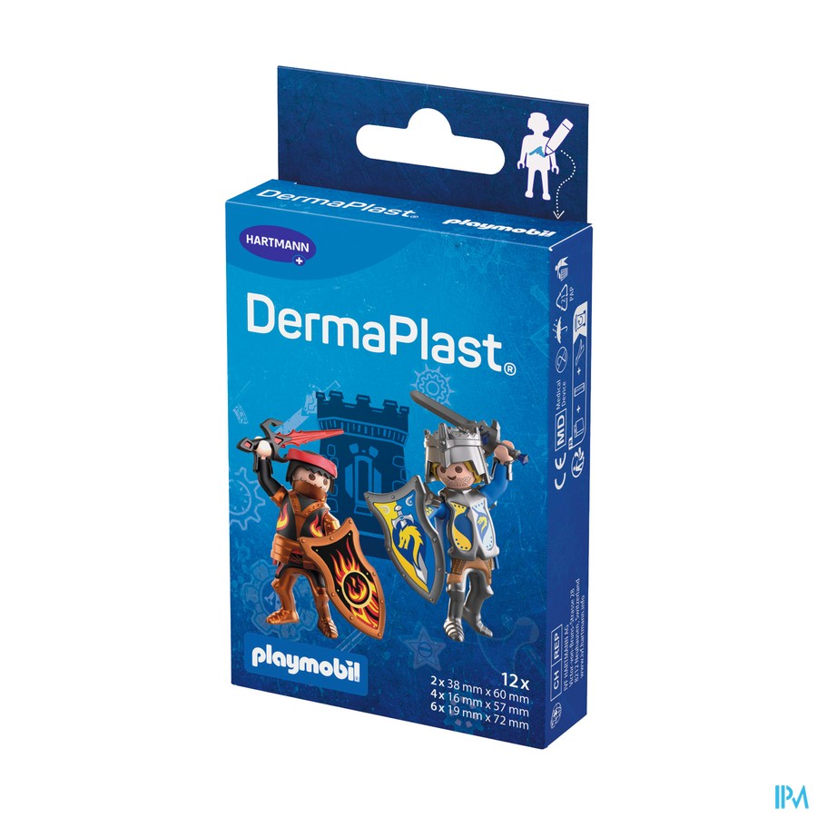 Dermaplast Pleisters Playmobil Ridder 12