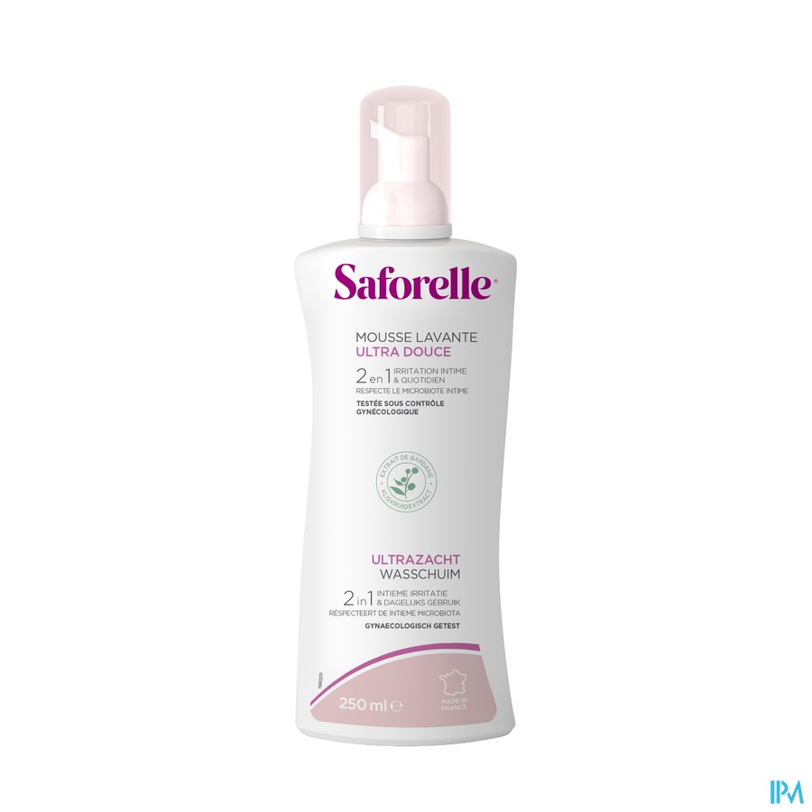 Saforelle Mousse Lavante Ultradouce 250ml