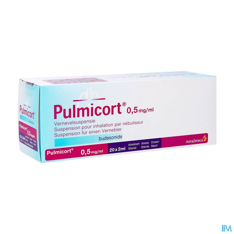 Pulmicort Susp Pour Neb. 0,50mg/ml 20x2ml