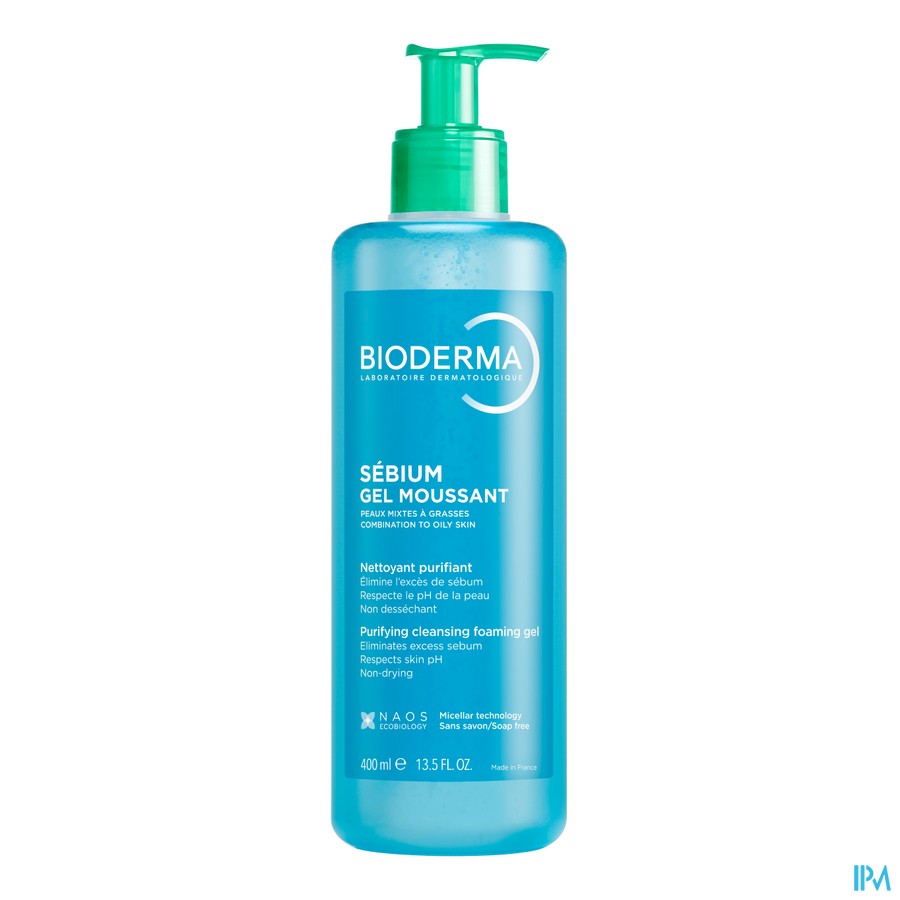 Bioderma Sebium Gel Moussant 400ml