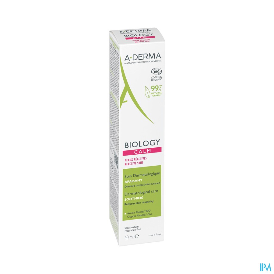 Aderma Biology Calm Dermatolog. Verzorg. 40ml