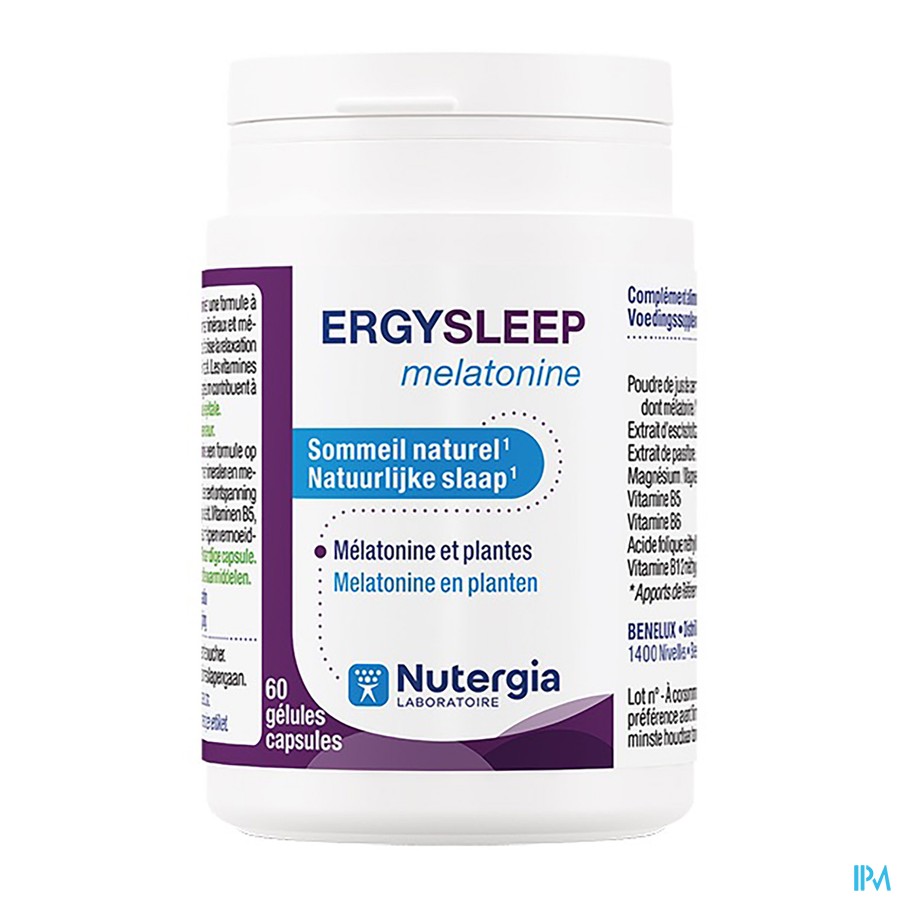 Ergysleep Melatonine Caps 60