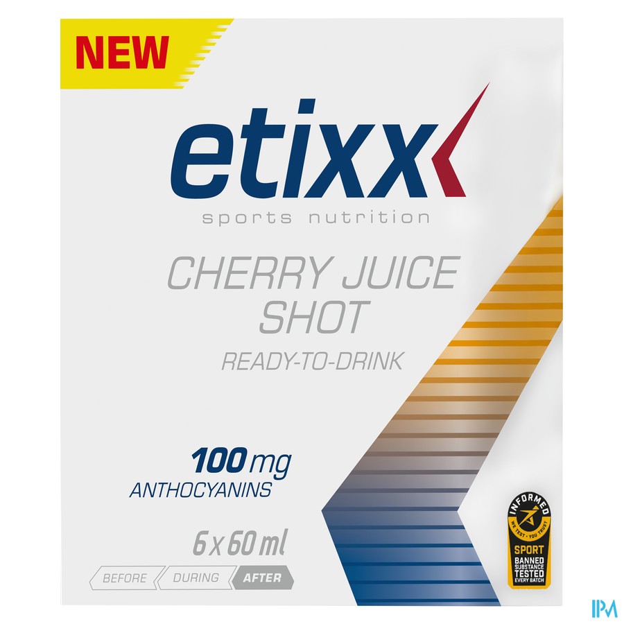 Etixx Cherry Juice Shot 6x60ml
