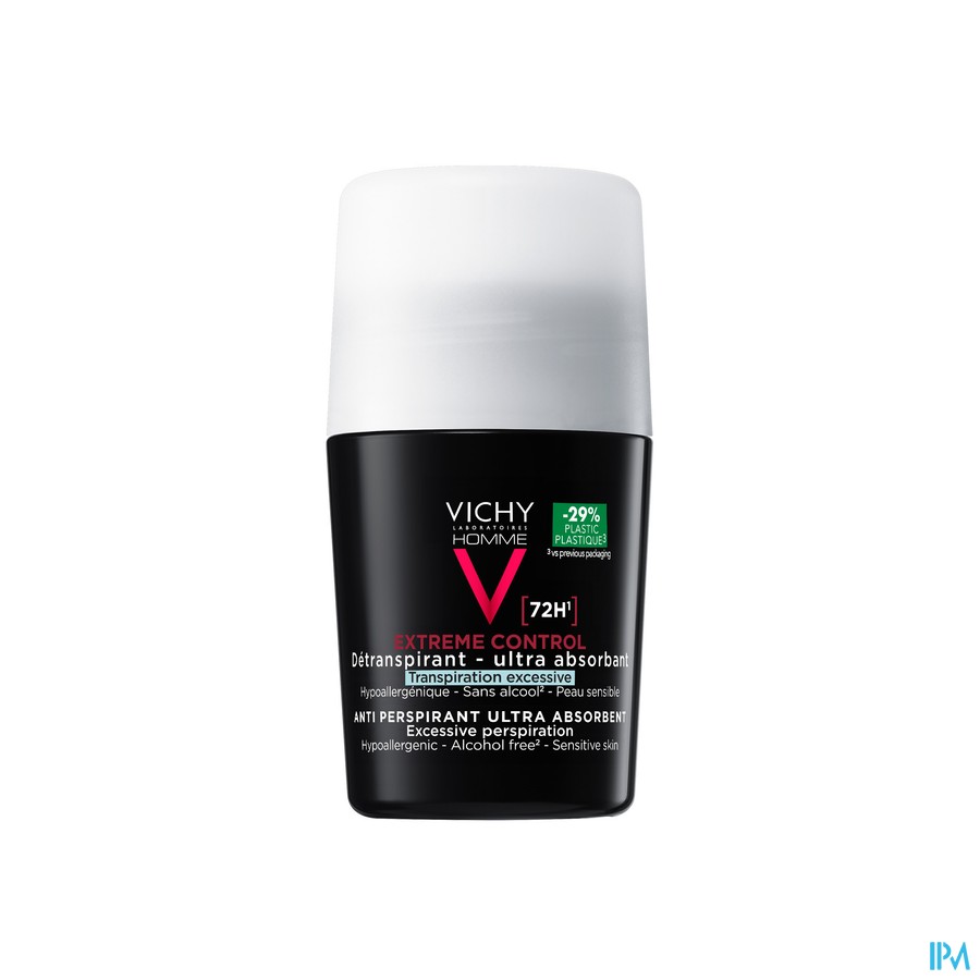 Vichy Homme Deo Control Extr. 72h Roller 50ml Nf