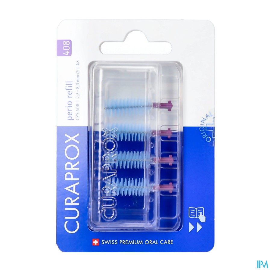 Curaprox Cps 408 Perio Deep Violet Refill 4