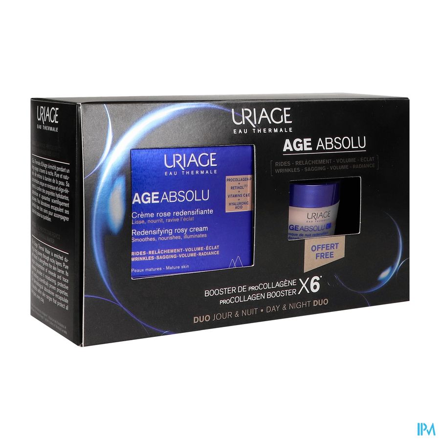 Uriage Coffret Absolu Cr 50ml + Masque 15ml Promo