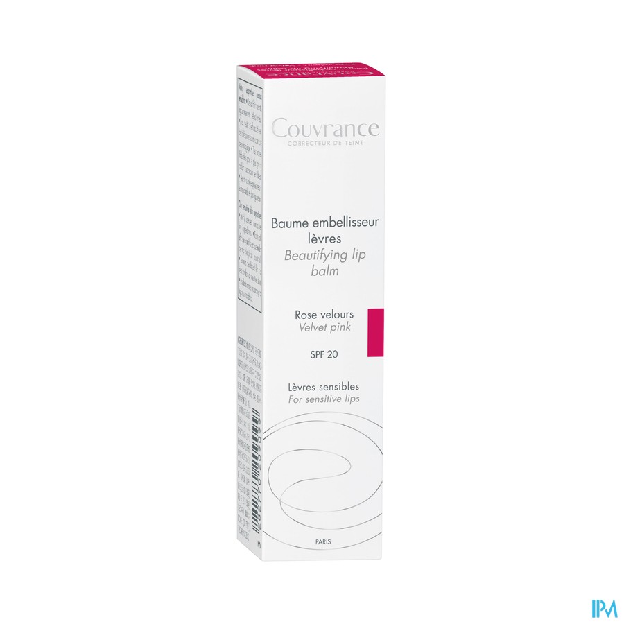 Avene Couvrance Corr. Teint Lipbalsem Roze 3g