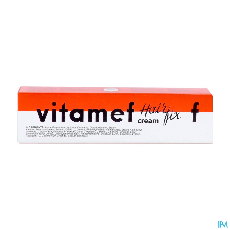 Vitamef Hairfix Cr Soin Traitant Chev. Tube 100ml