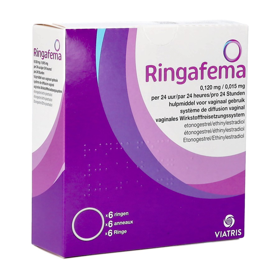 Ringafema 0,120mg/0,015mg/24u Vaginale Ring 6