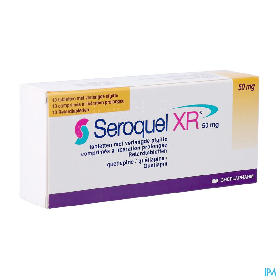 Seroquel Xr 50mg Comp 10 X 50mg Seroquel Xr 50mg Comp 10 X 50mg