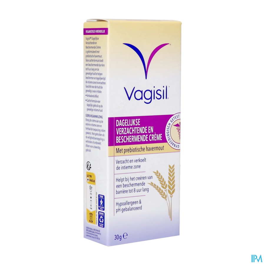 Vagisil Dagelijkse Verzachtend&becherm.cr Tube 30g