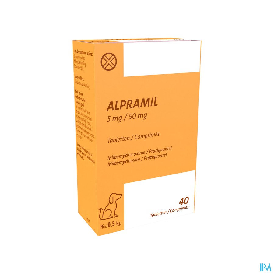 Alpramil 5mg/50mg Comp Pell 40