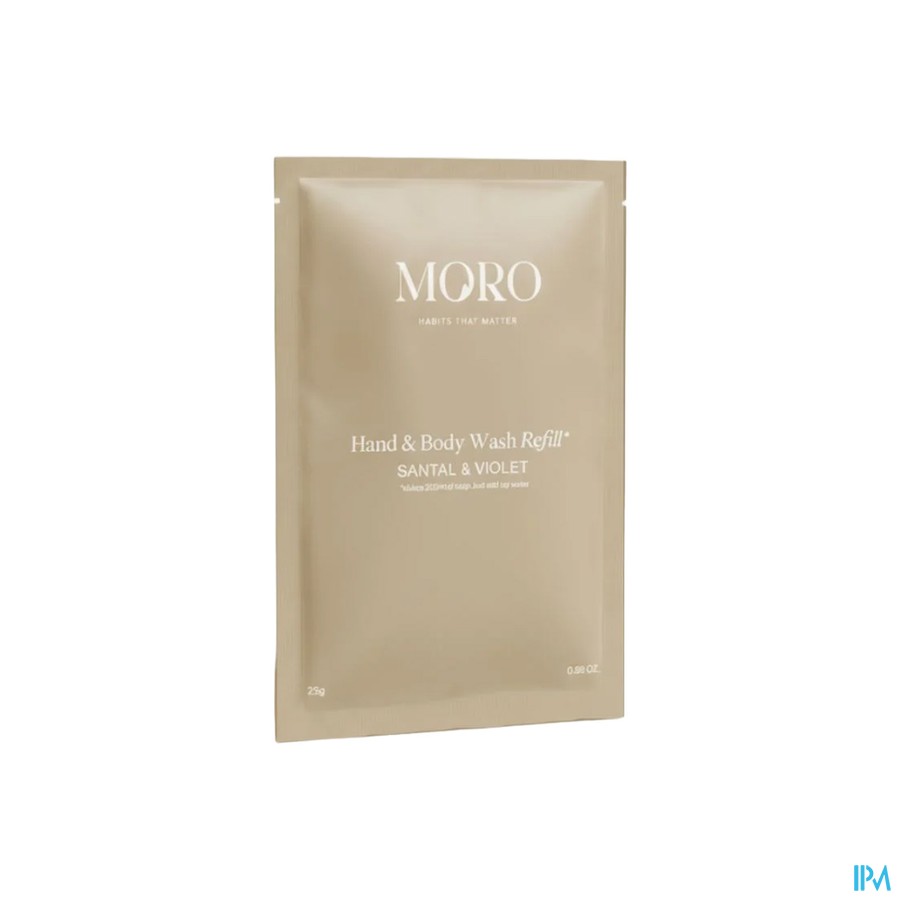 Moro Hand&body Wash Refill Santal 2x50g