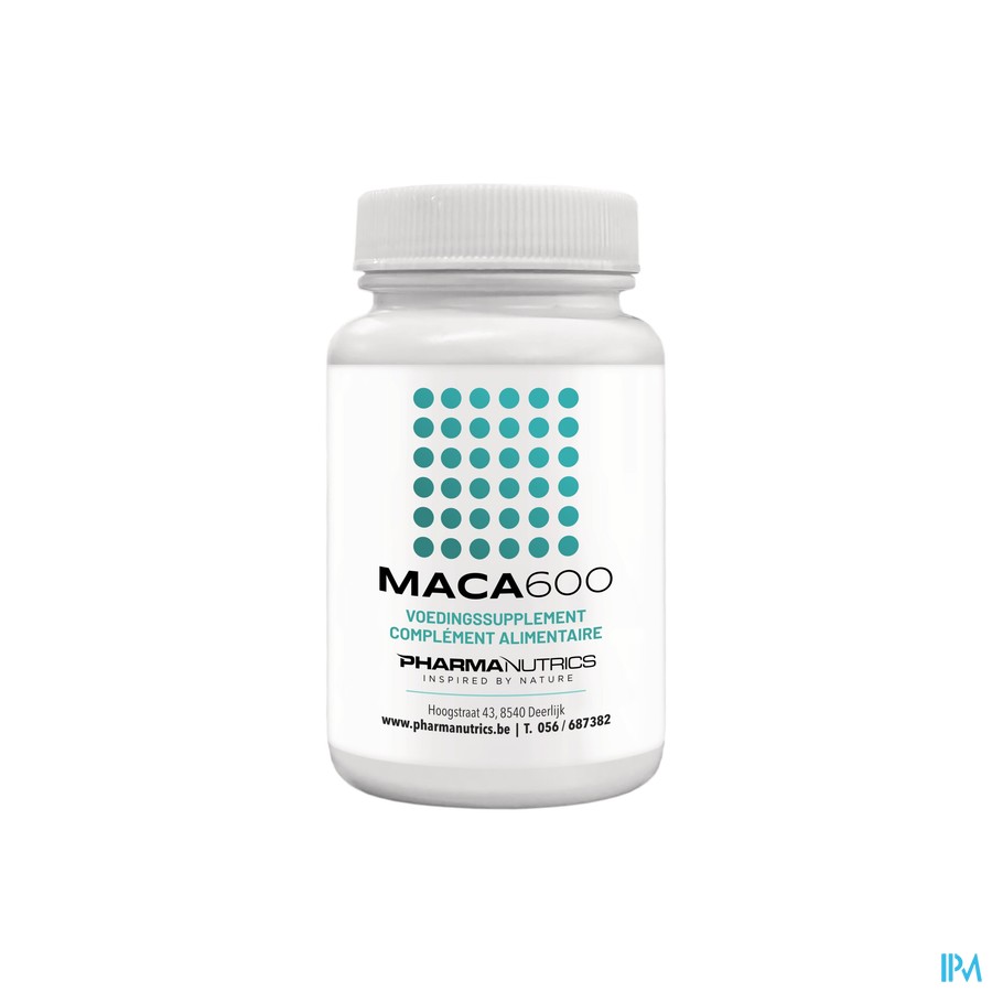 Maca 600 V-caps 60 Pharmanutrics
