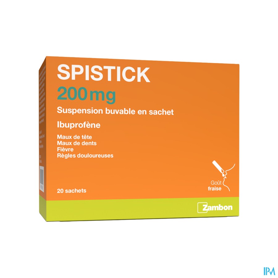 Spistick 200mg Susp Buv Sach 20