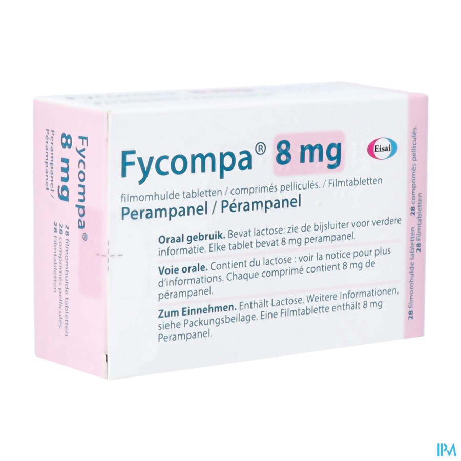 Fycompa Abacus 8mg Comp Pell 28