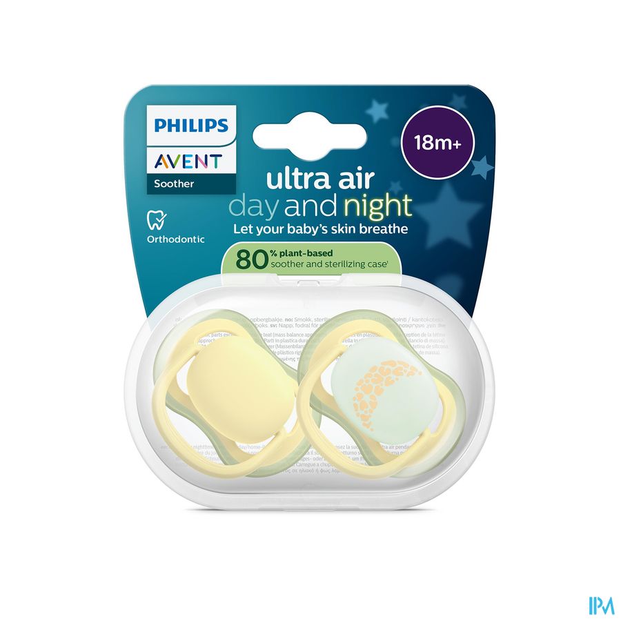 Philips Avent Fopspeen +18m Air Night/day 2