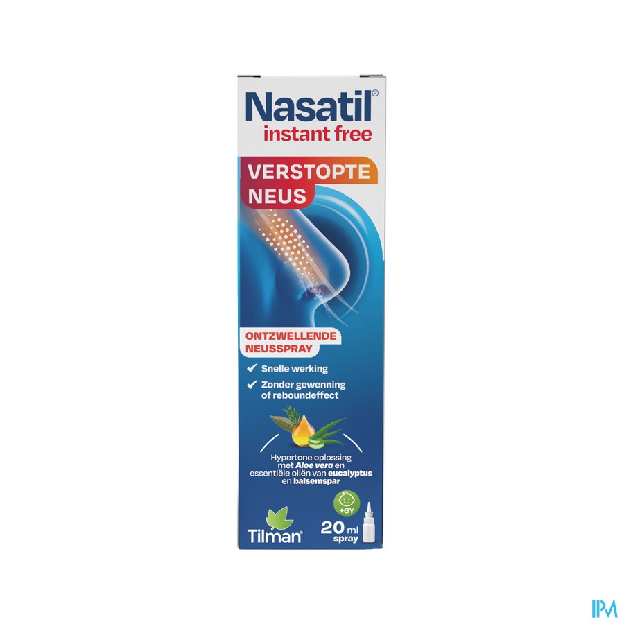Nasatil Instant Free Neusspray 20ml