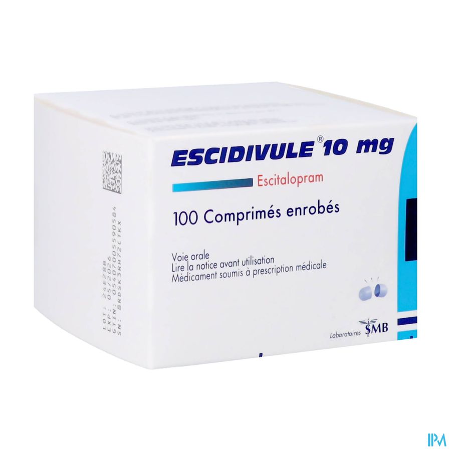 Escidivule 10mg Comp Omhulde 100