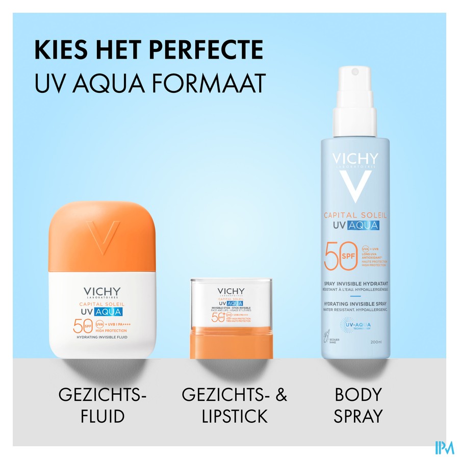 Vichy Capital Soleil Uv-aqua Fluide Spf50+ 50ml