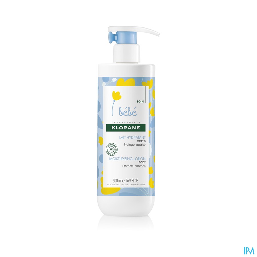 Klorane Bb Lait Hydratant 500ml