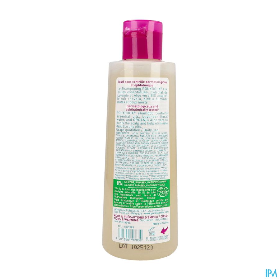 Puressentiel Anti-luizen Poudoux Shampoo Bio 200ml 3