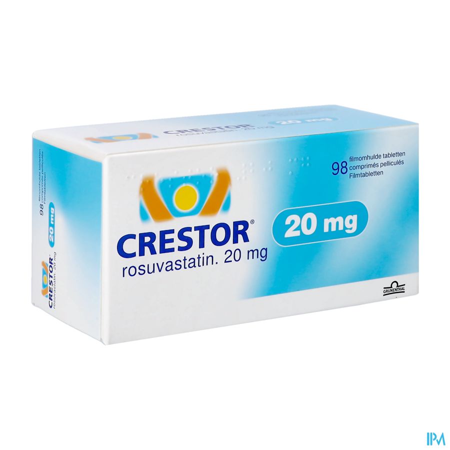Crestor Comp 98 X 20mg