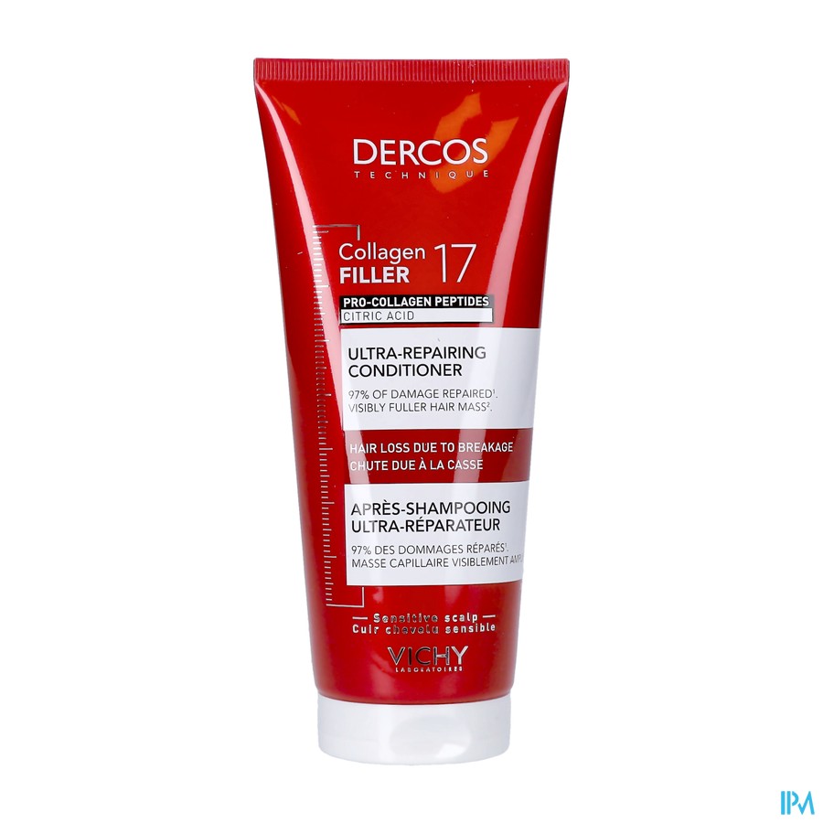 Vichy Dercos Collagen 17 Filler Conditioner 200ml