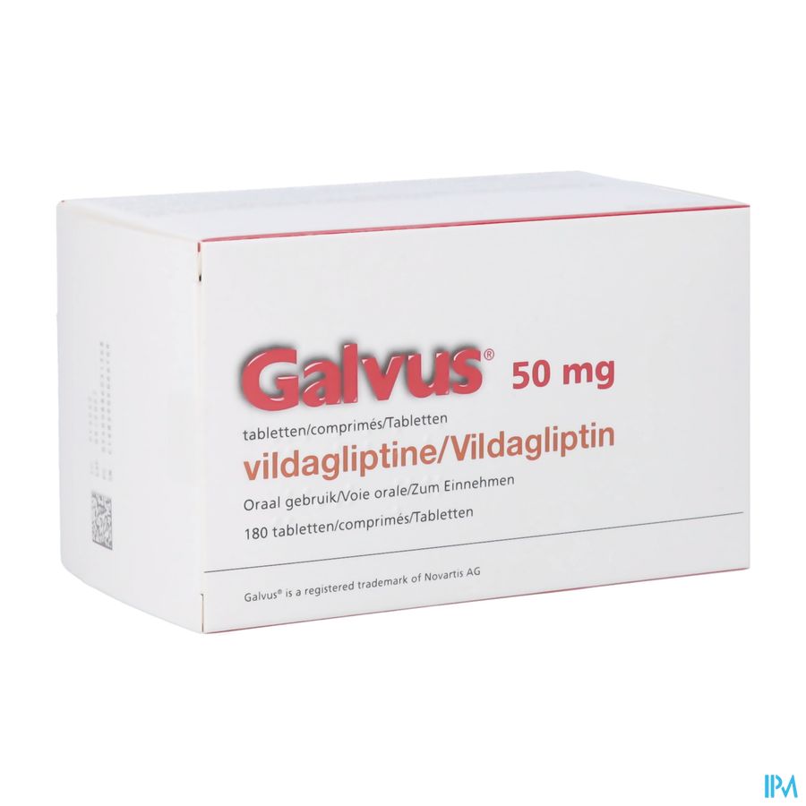 Galvus 50mg Pi Pharma Comp 180 Pip